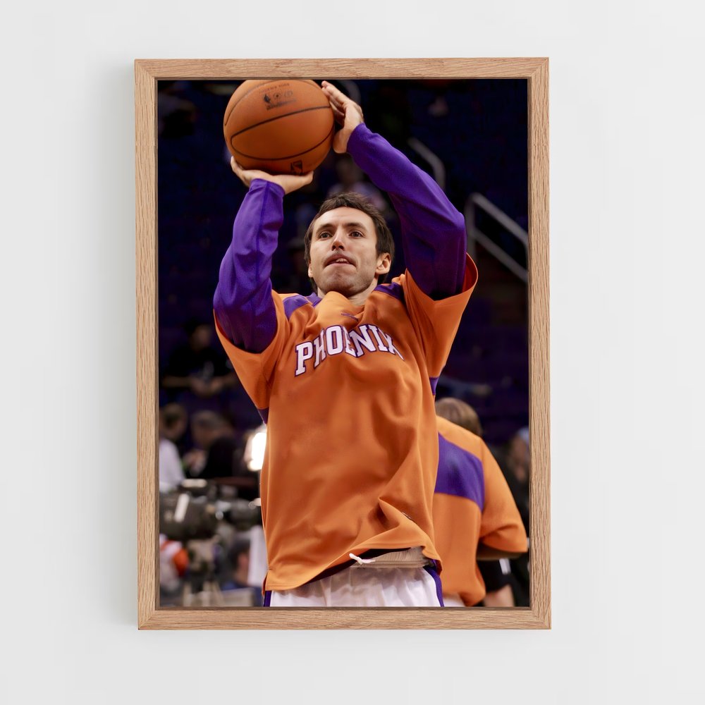 Poster Steve nash tirer – affiche Basketball (vue 4)